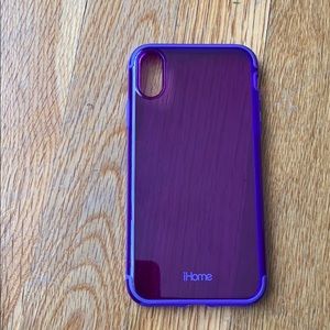 Purple ihome iPhone XR case